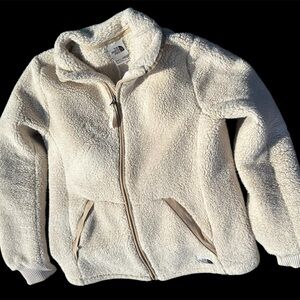 The North Face women’s M  Cream Sherpa Jacket